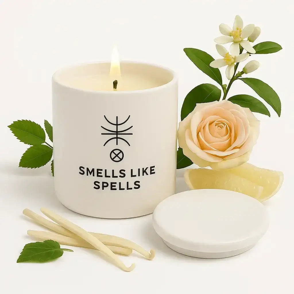 Tarotkerze „Die Kaiserin“ – Ritualkerze für Weiblichkeit, Fülle & Selbstentfaltung