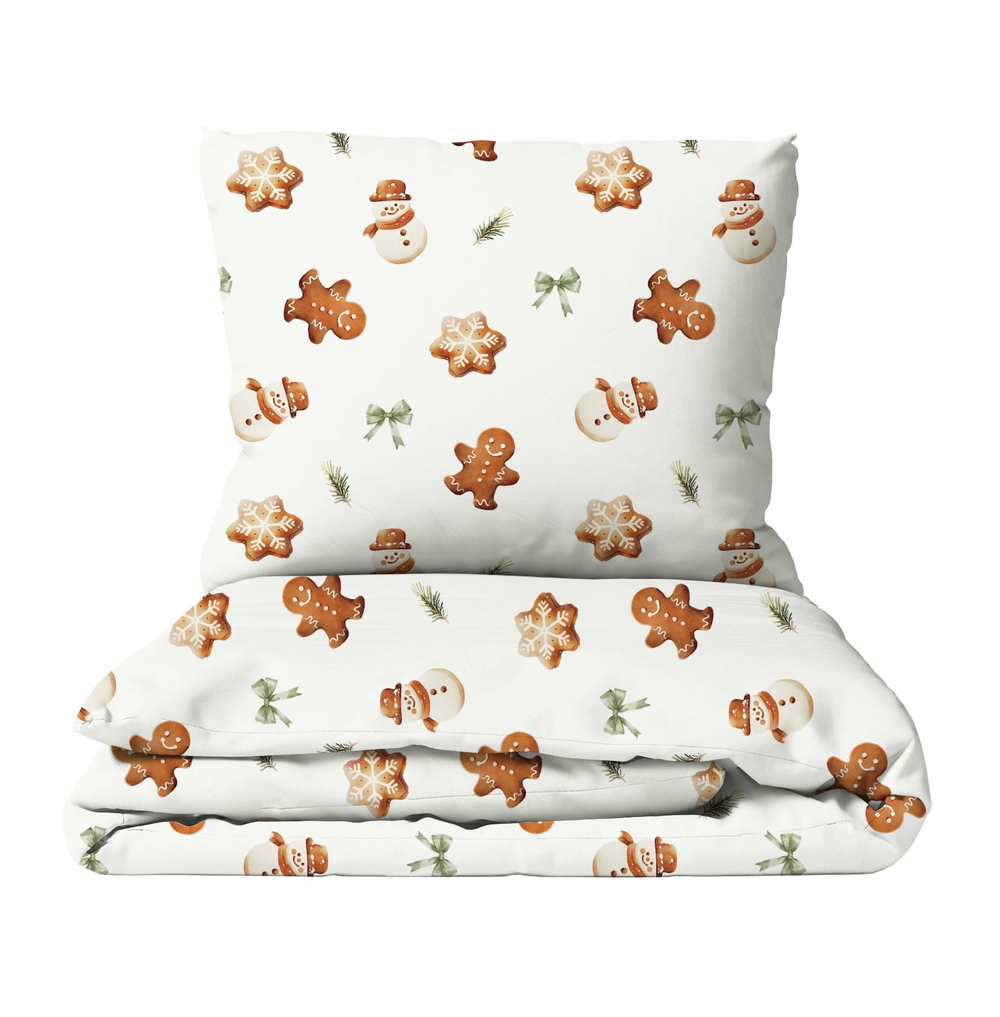 "Gingerbread Men" Premium Children's Bedding