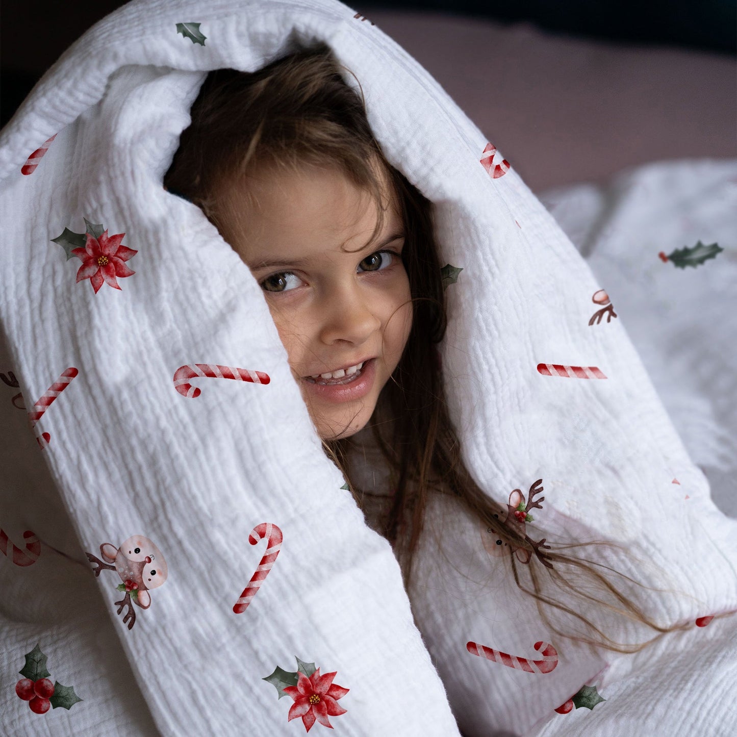 "Pylsustokkar og dádýr" úrvals barnarúmföt