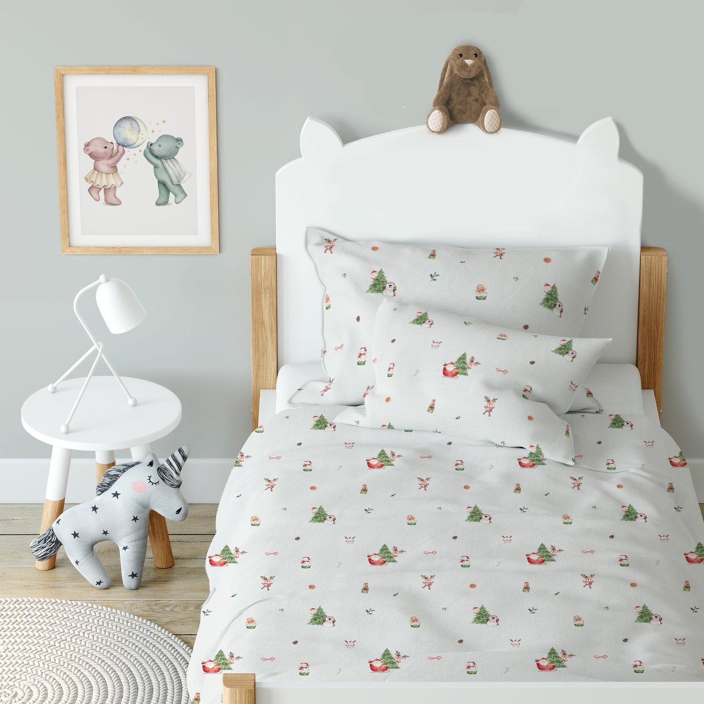 "Nordic Santa" Premium Children's Bedding