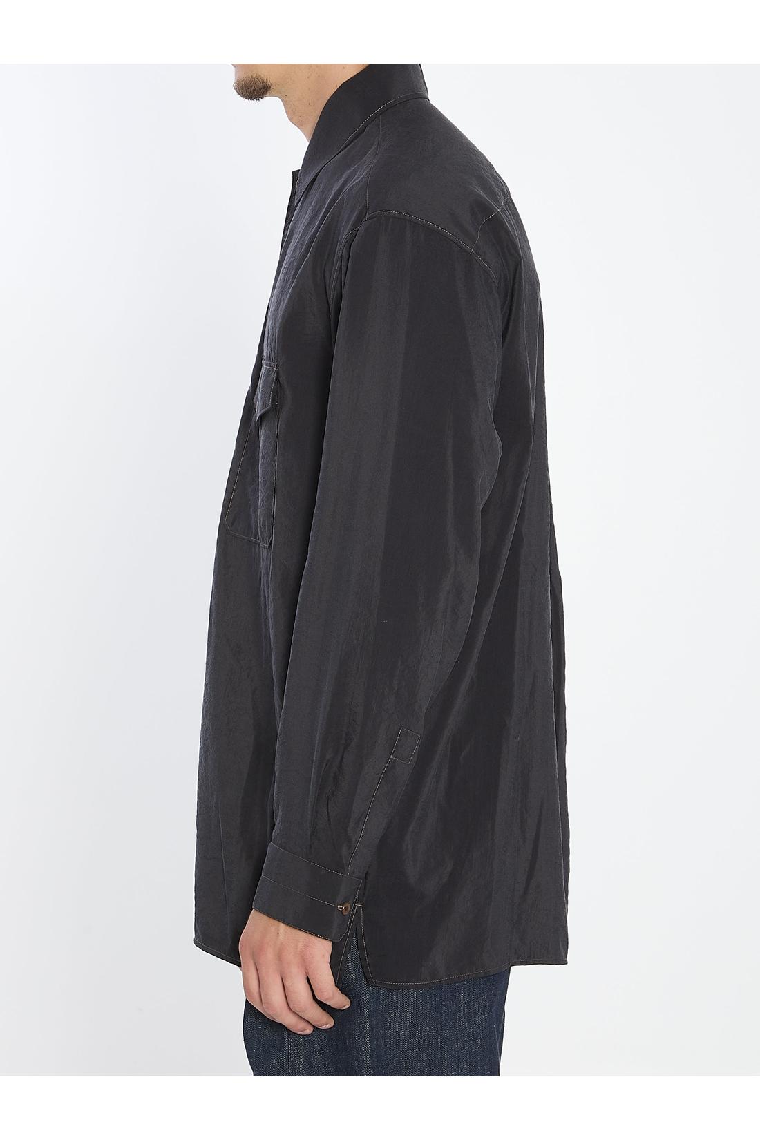 Convertible collar shirt