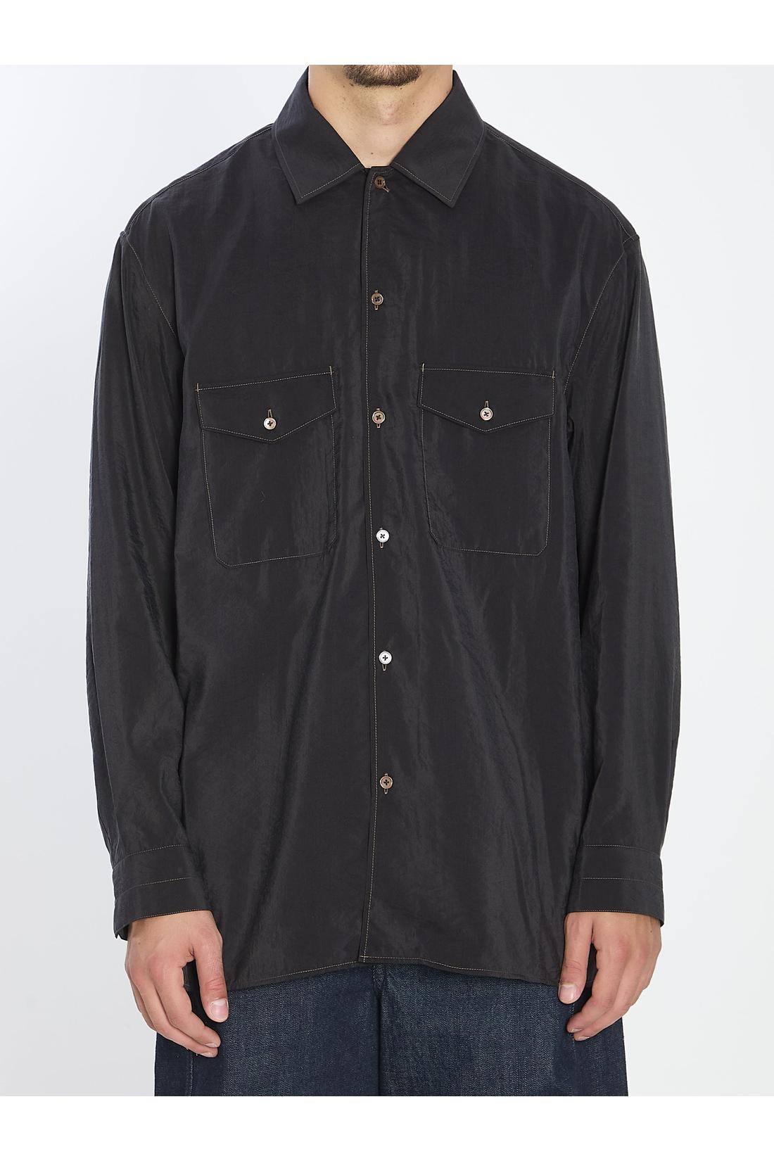 Convertible collar shirt