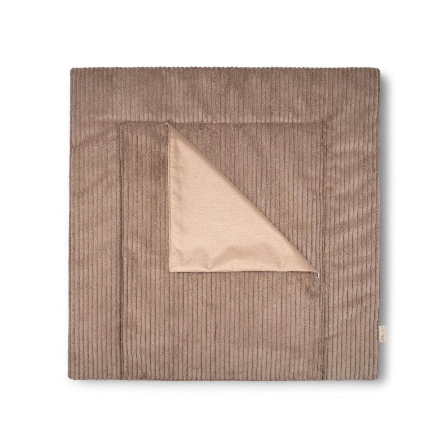 Wickelauflage Cord mit Unterlage – natürlich & kuschelig für dein Baby