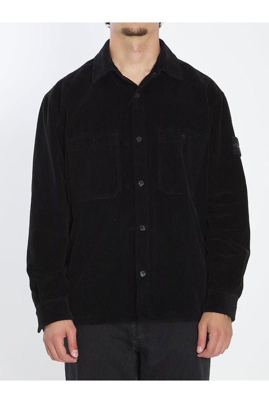 Corduroy overshirt