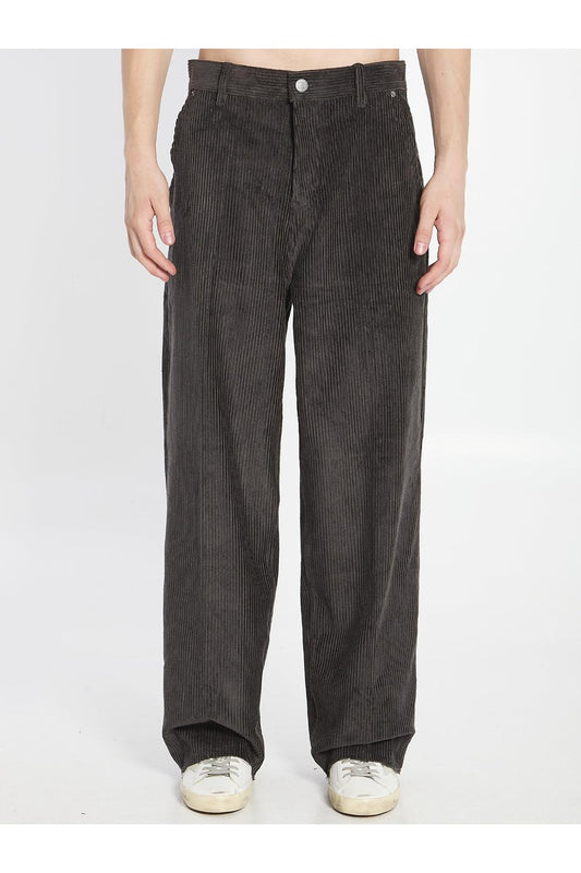 Corduroy velvet pants