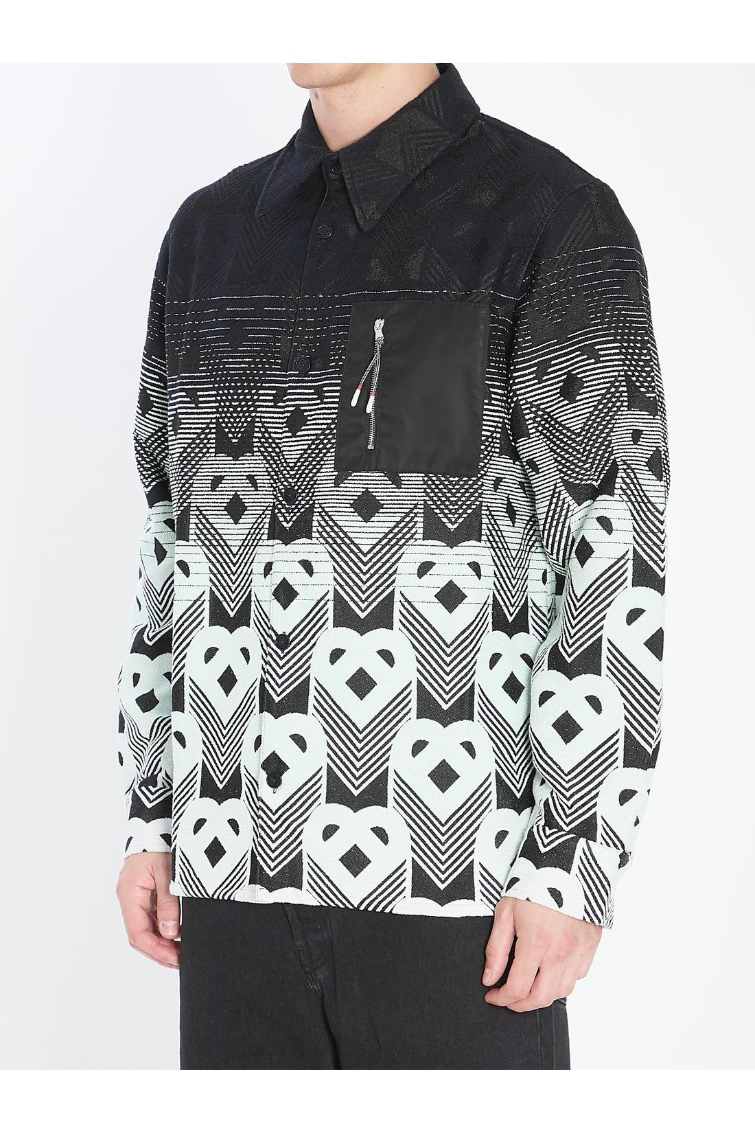 Cotton-blend overshirt