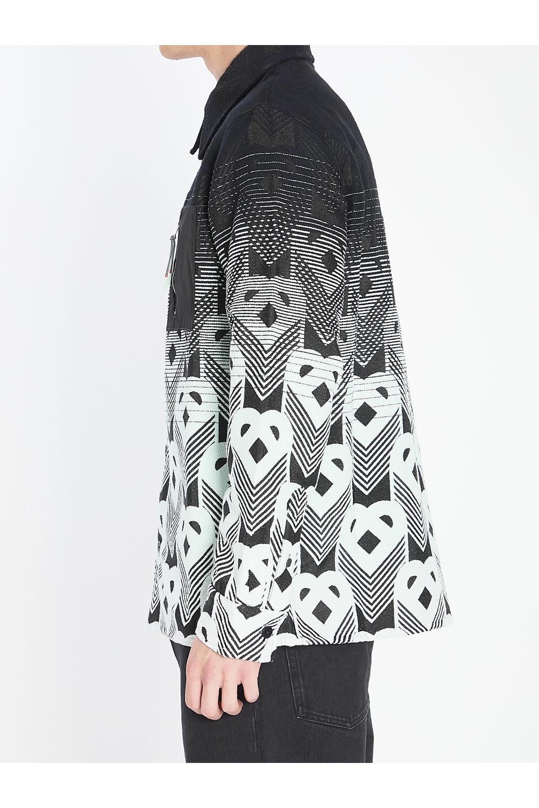 Cotton-blend overshirt