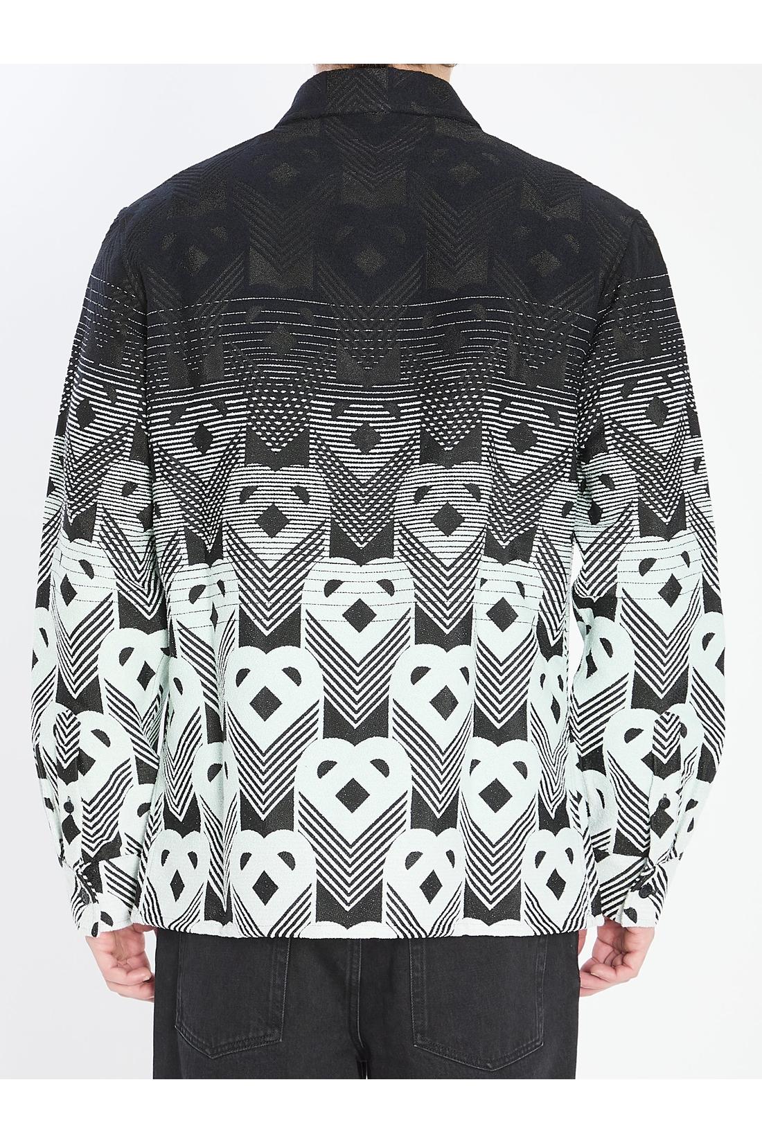 Cotton-blend overshirt