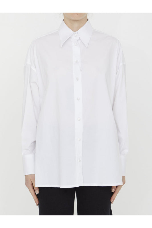 Cotton poplin shirt