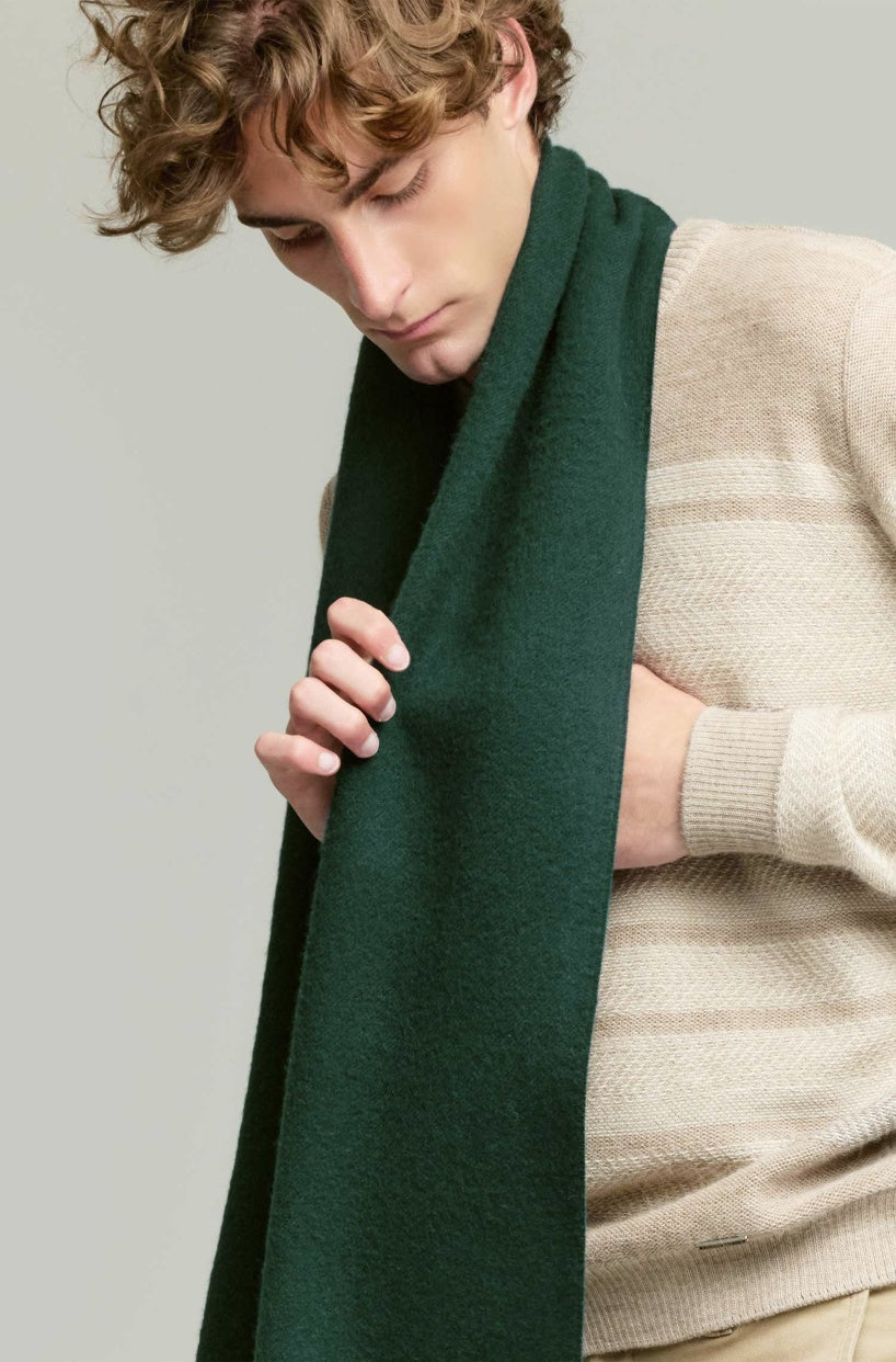 KUNA - Alpaca Woven Scarf - Adrian – 100% Baby Alpaca, feather-light &amp; luxurious