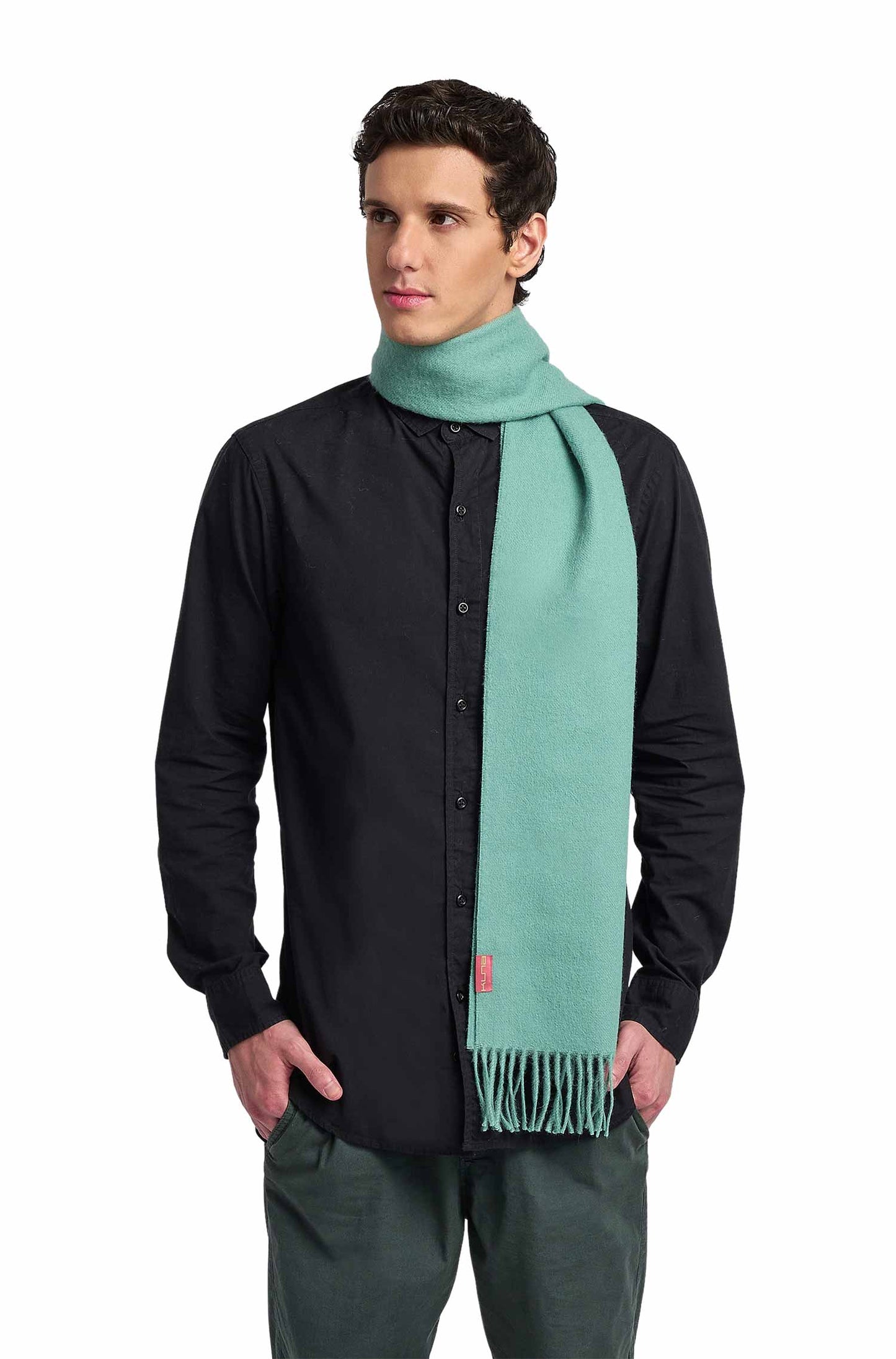 KUNA - Alpaca Woven Scarf - Adrian – 100% Baby Alpaca, feather-light &amp; luxurious