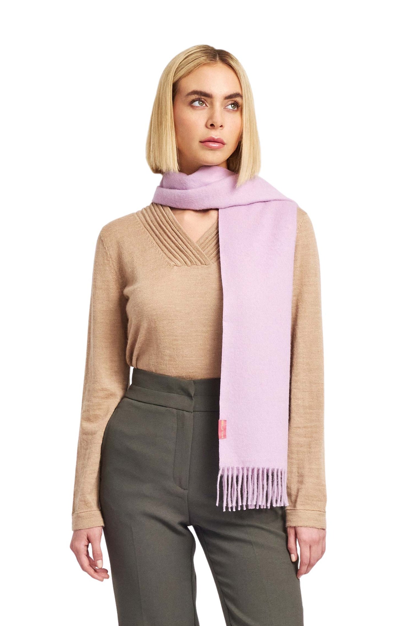 KUNA - Alpaca Woven Scarf - Adrian – 100% Baby Alpaca, feather-light &amp; luxurious