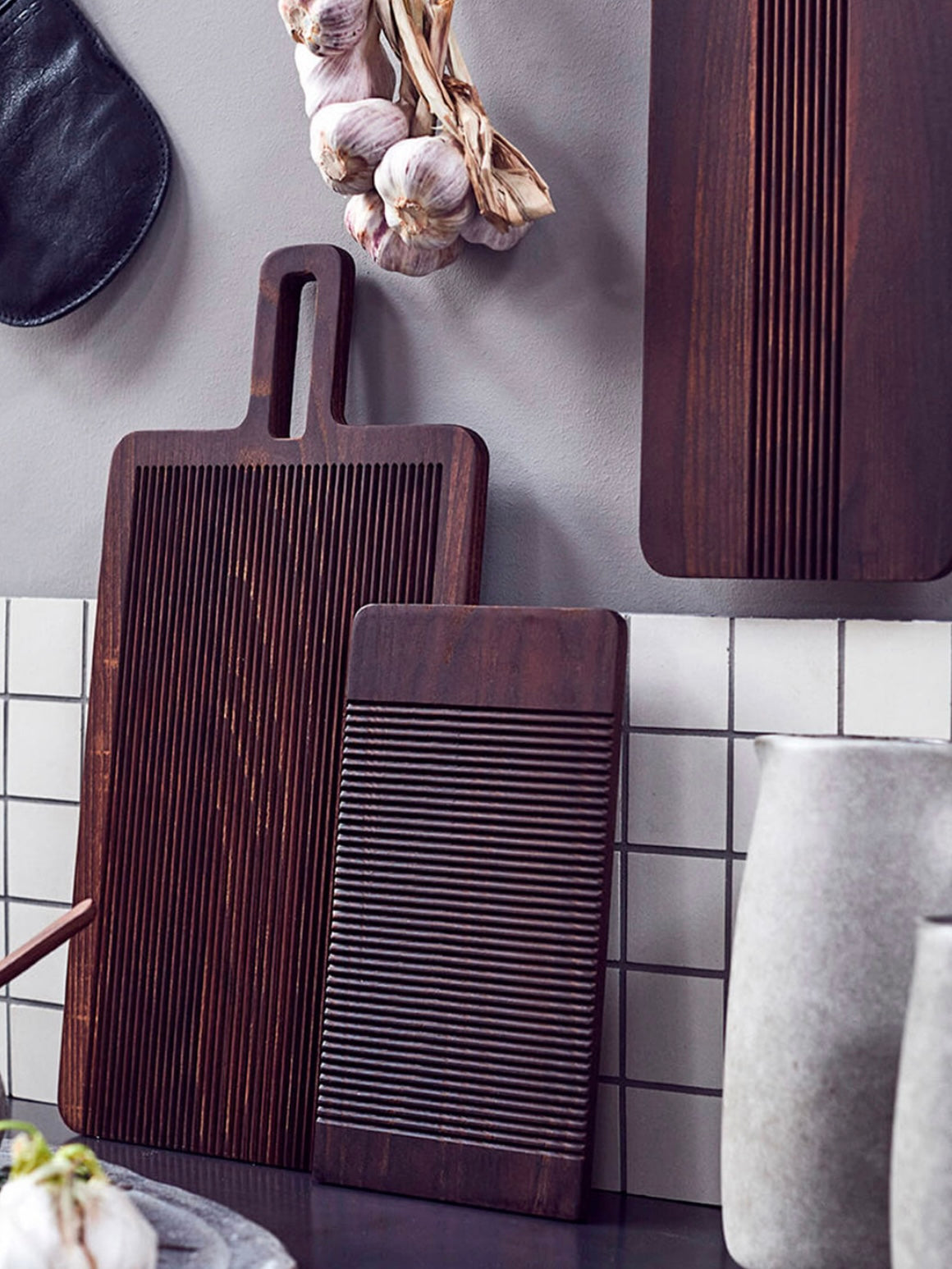 Frühstücksbrett Yami Esche geräuchert