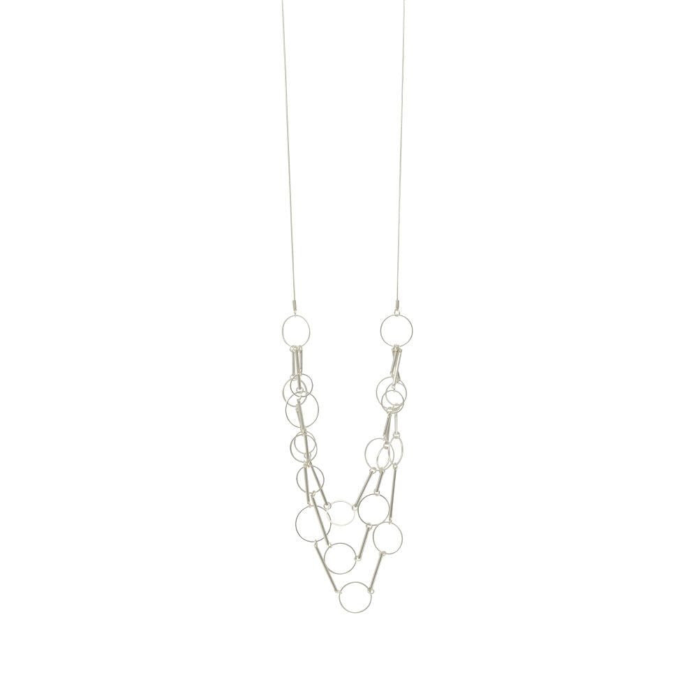 Halskette Velvet Big Circle, in mehreren Farben