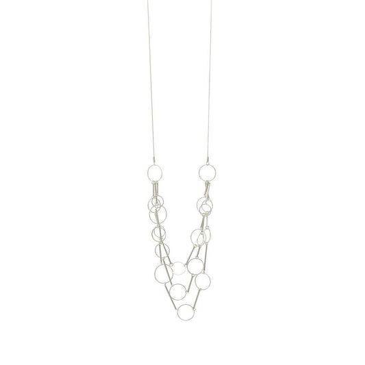 Halskette Velvet Big Circle, in mehreren Farben