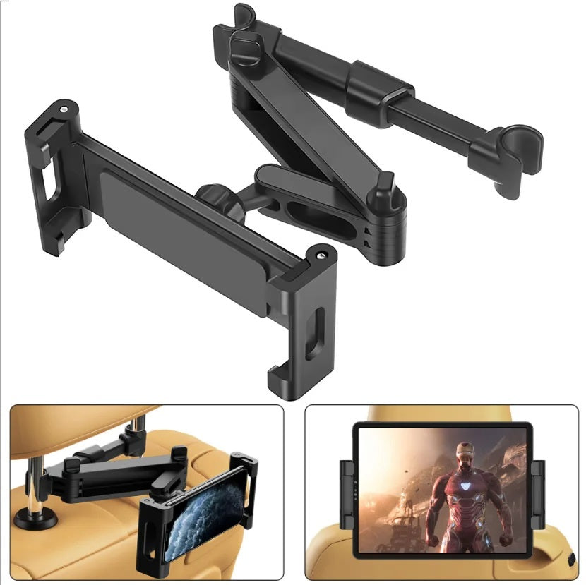 Universal KFZ Tablet Halterung Kopfstütze Autohalterung iPad Switch ausziehbar