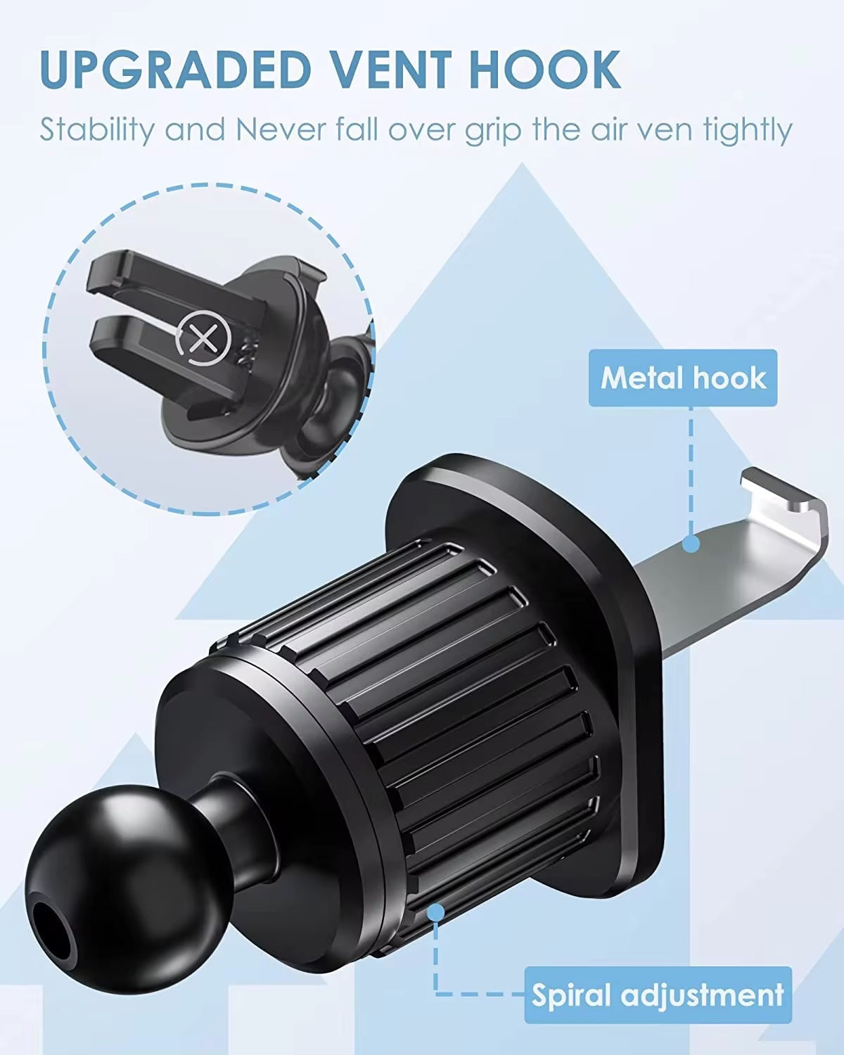 Auto Handyhalterung Autohalterung Kfz Halterung Handy Halterung Halter Lüftung