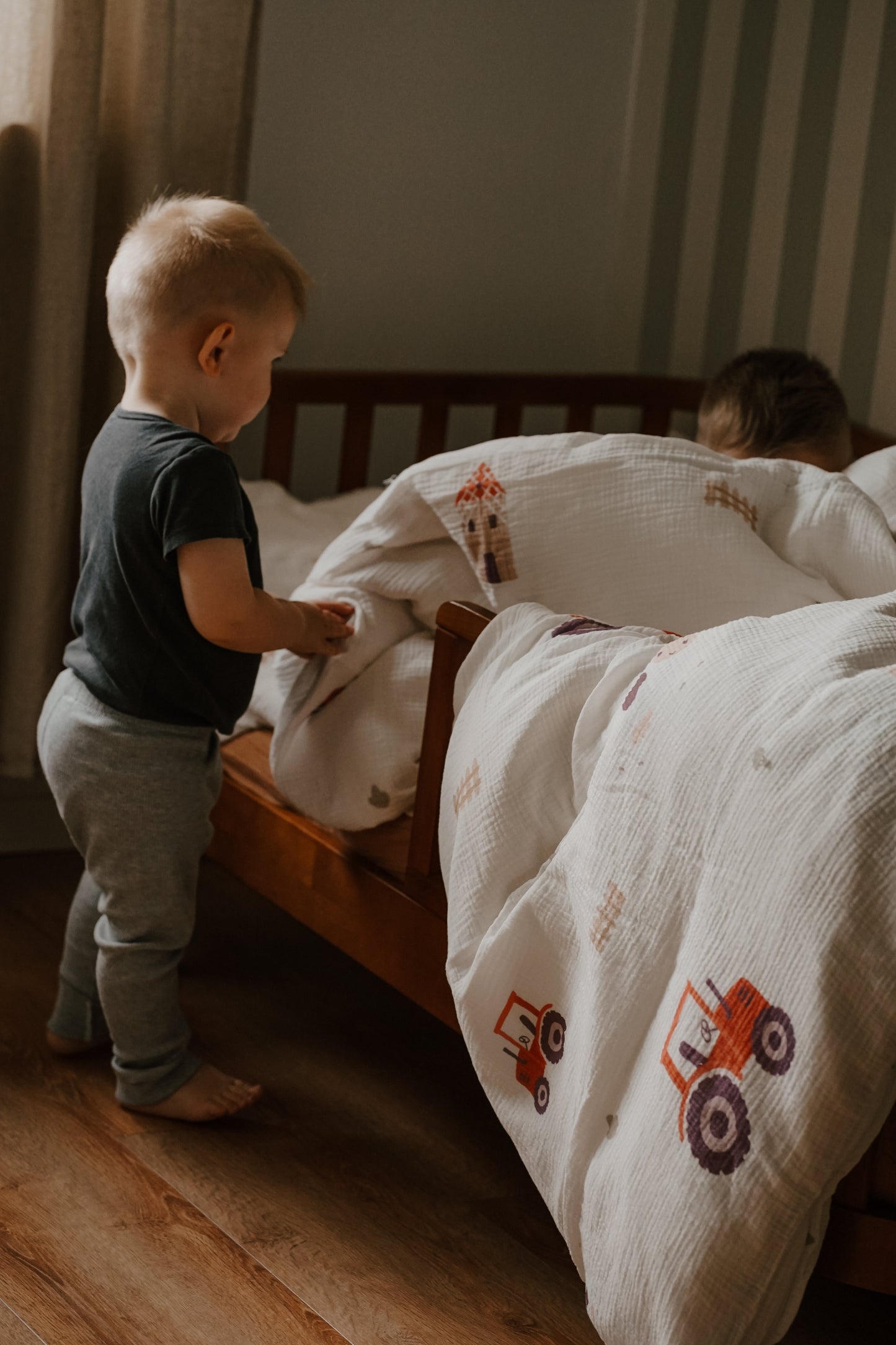 "Sweet Farm" úrvals barnarúmföt