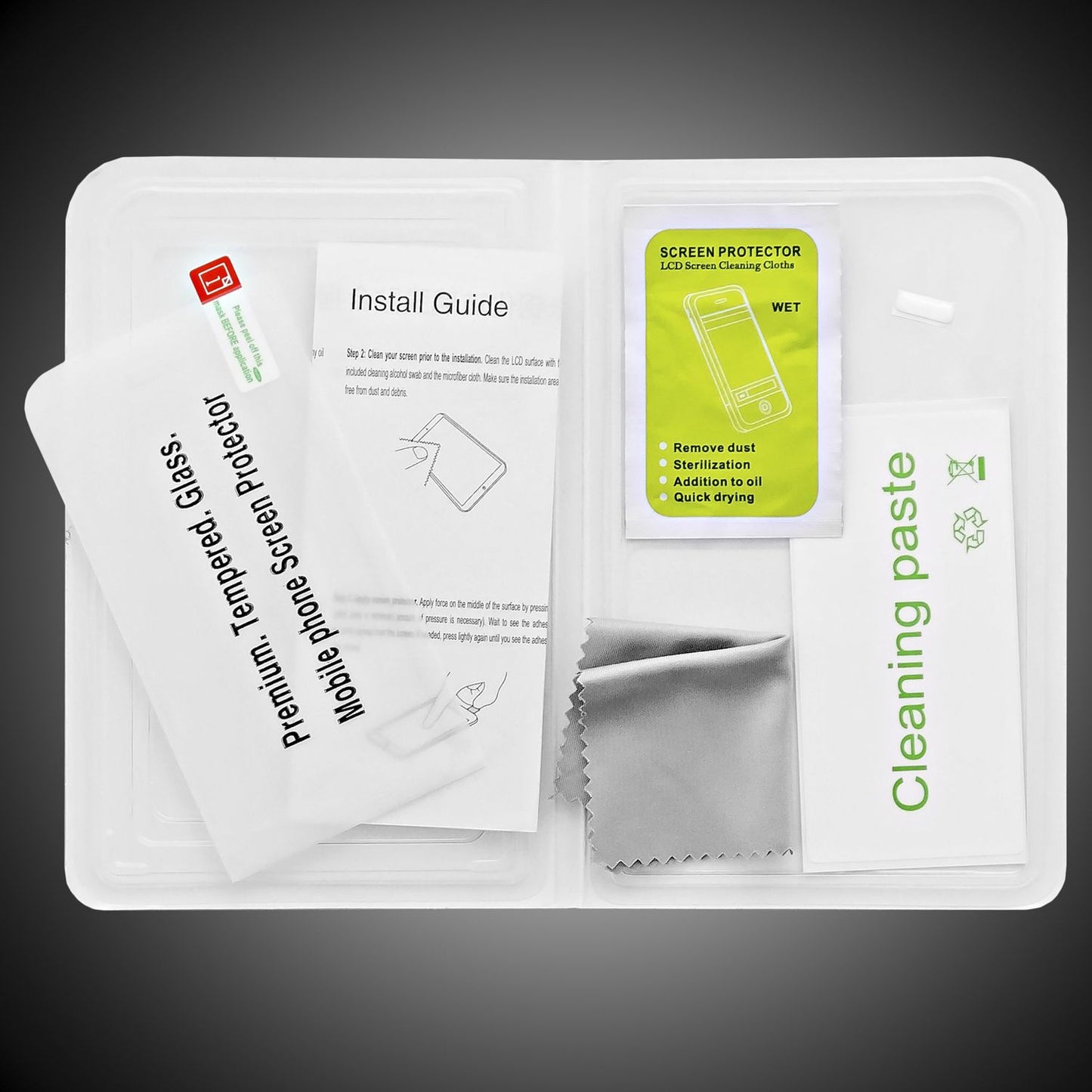 NALIA skjávörn fyrir Huawei Honor 7, 9H með hertu gleri.