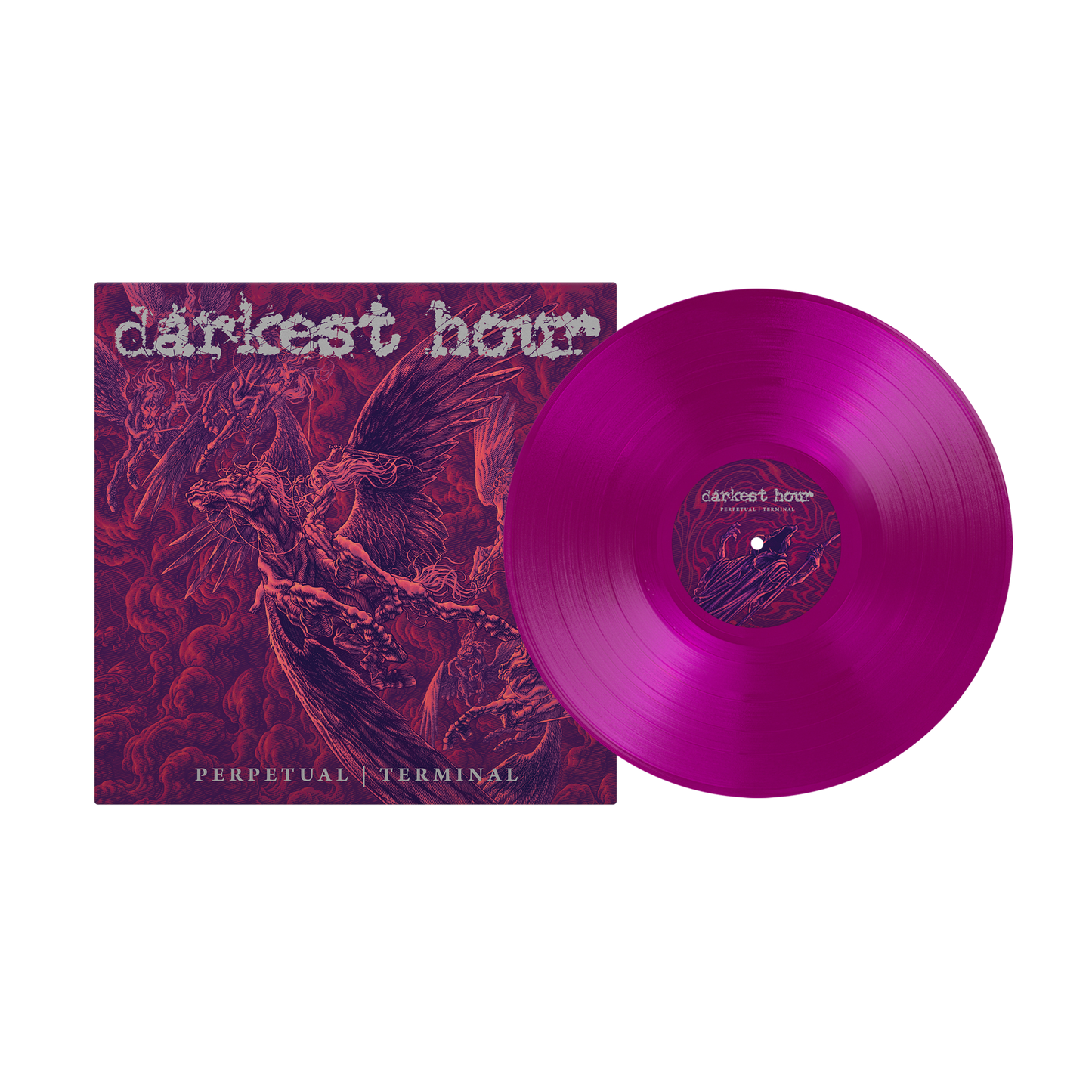Darkest Hour - Perpetual Terminal Neon Violet LP