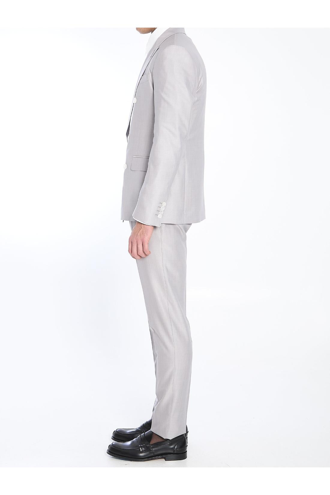 Deconstructed two-piece suit