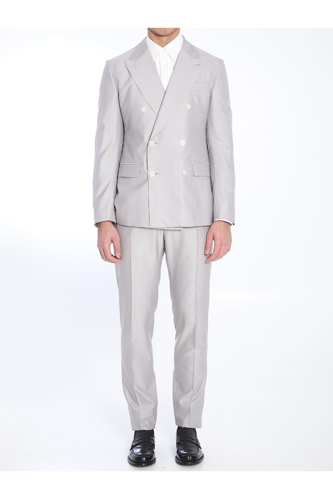 Deconstructed two-piece suit
