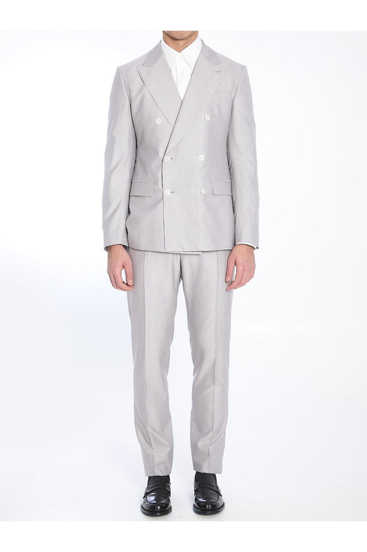 Deconstructed two-piece suit