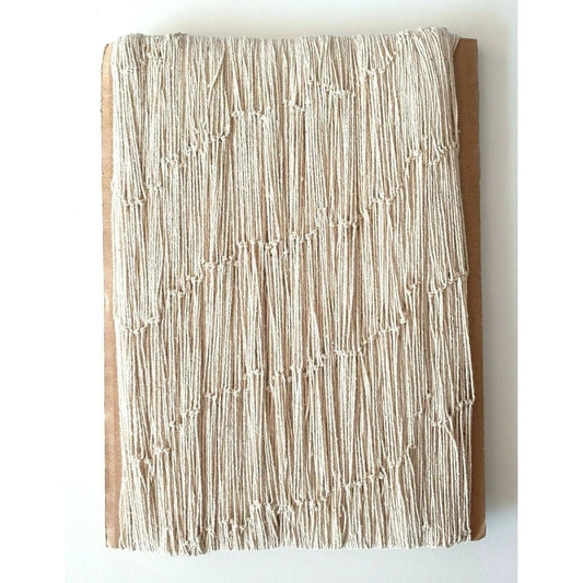 Dekonetz Fischernetz maritim 1x2 m weiß natur Baumwolle Deko Netz 100x200 cm
