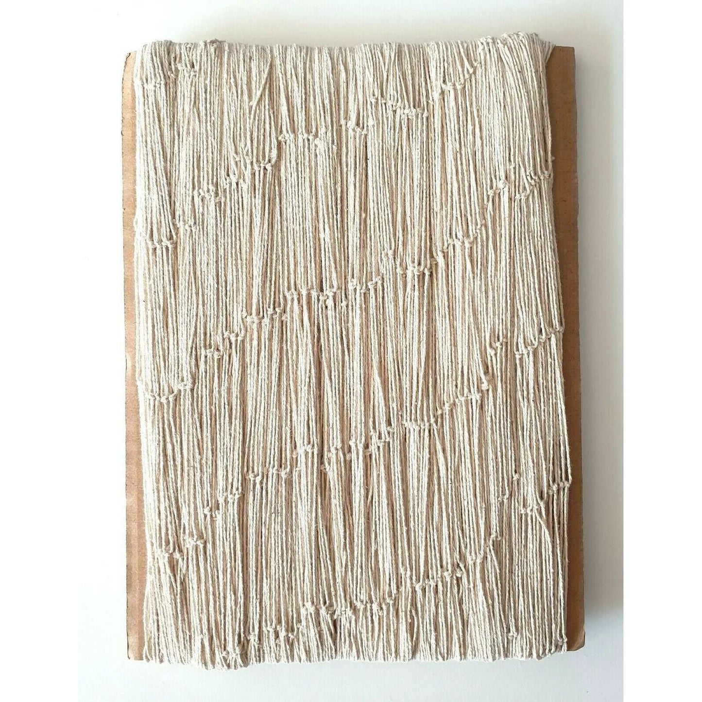 Dekonetz Fischernetz maritim weiß natur Baumwolle Deko Netz 200x400 cm