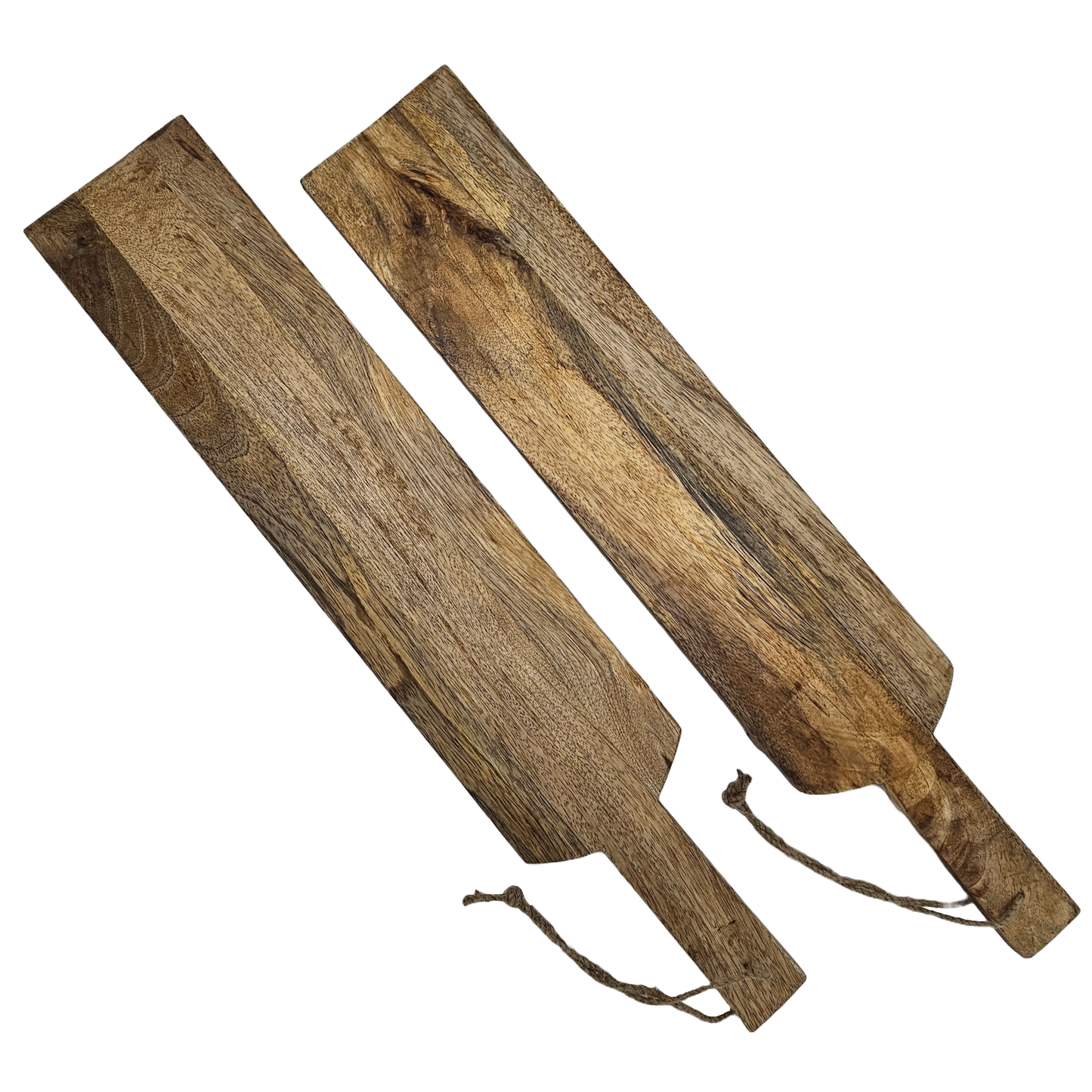 Holzbrett Mangoholz Brett Tablett Dekobrett Holz Mango Serviertablett Länge 67cm