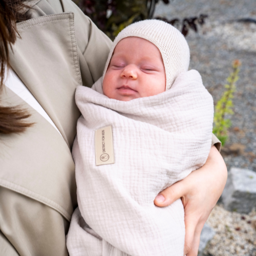 Decke Musselin - Mulltuch, Schmuse- & Puckdecke