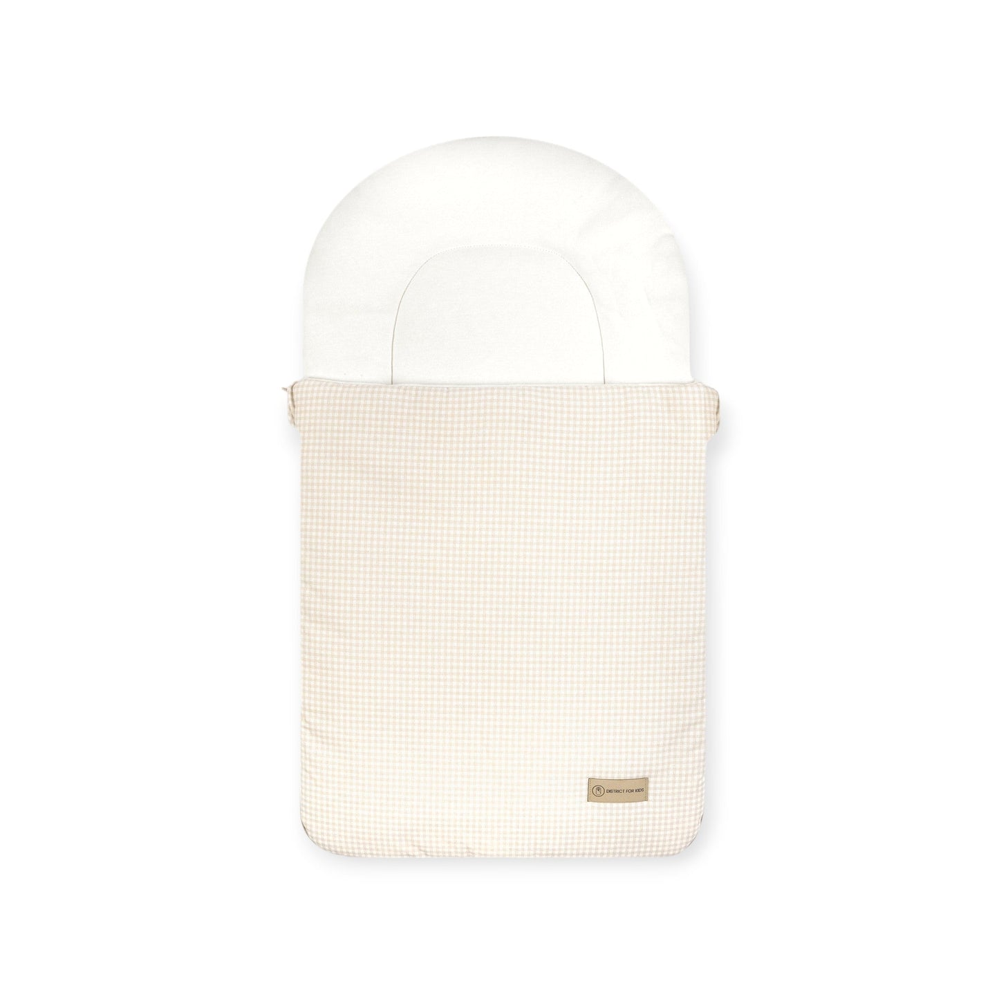 Babyschlafsack Sleepy Baumwolle kariert – Ganzjahresschlafsack