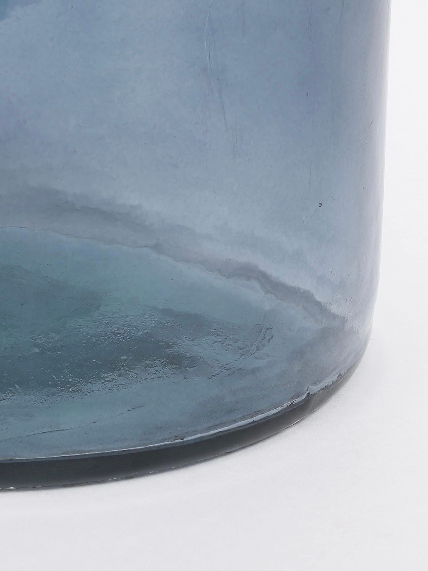 Glasvase Rioja dunkelblau 100cm