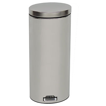 Novocal Tretabfalleimer Material: Gehäuse und Deckel:  Chromstahl, korrosionsbeständig  Inneneimer | Packung (1 Stück)