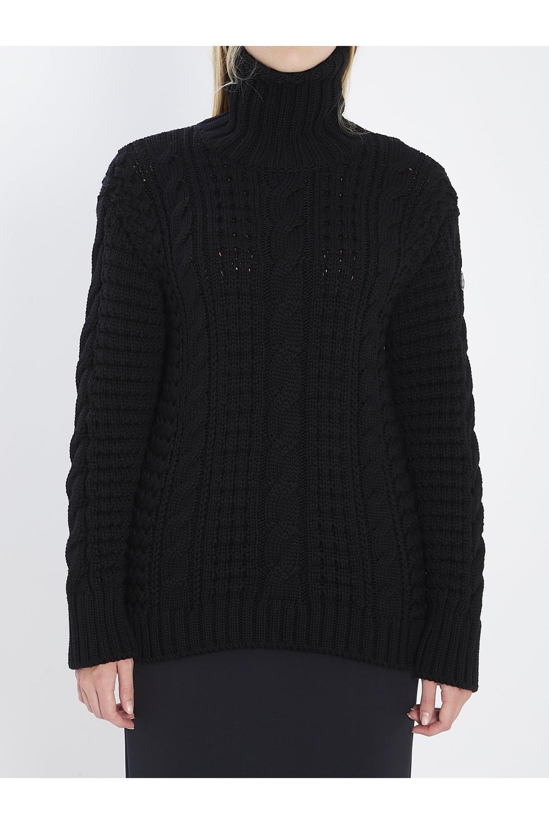 EE72 turtleneck sweater tricot