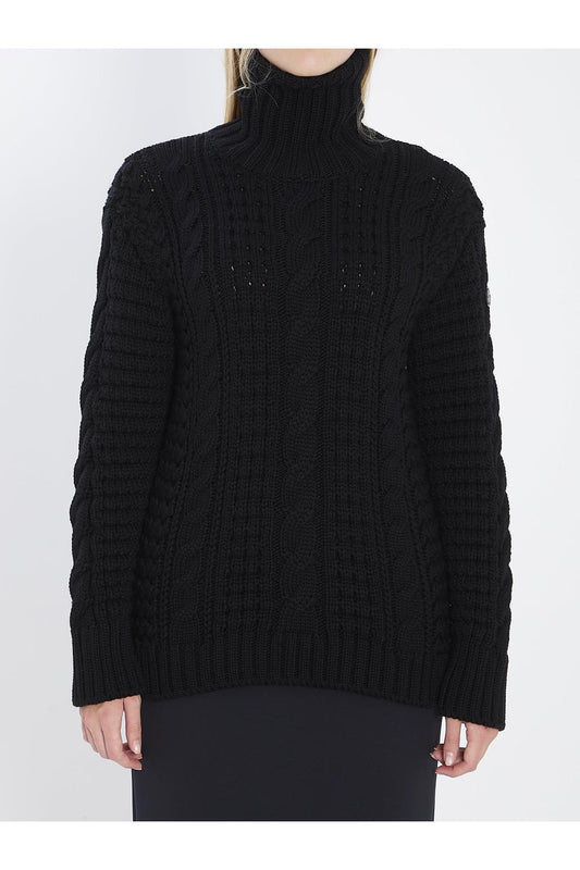 EE72 turtleneck sweater tricot