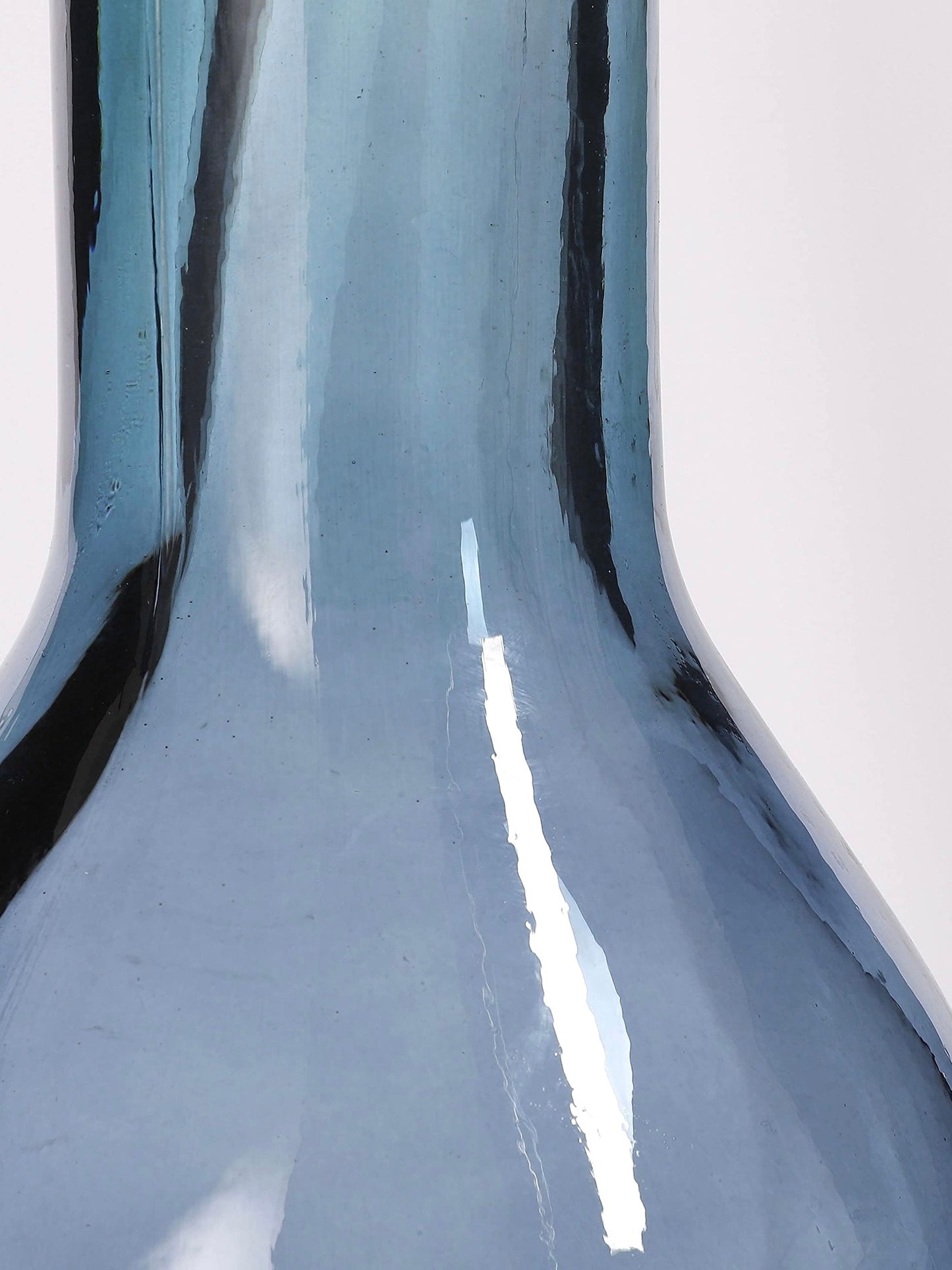 Glasvase Rioja dunkelblau 100cm