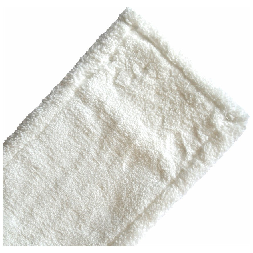 Arcora Flat Pressed Mop Original White Db-Fc With Cover Sheet Special Polyester Bag 40 cm | Carton (75 pieces)