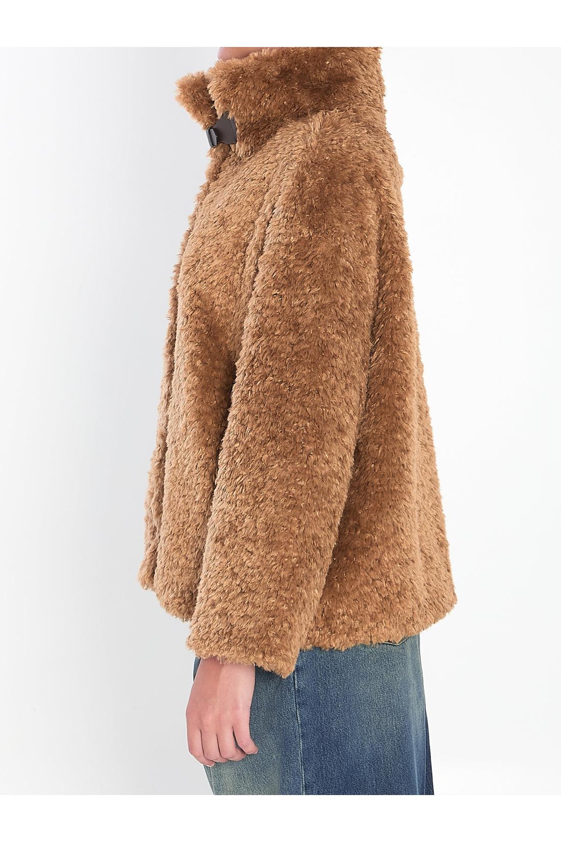Eco-fur coat