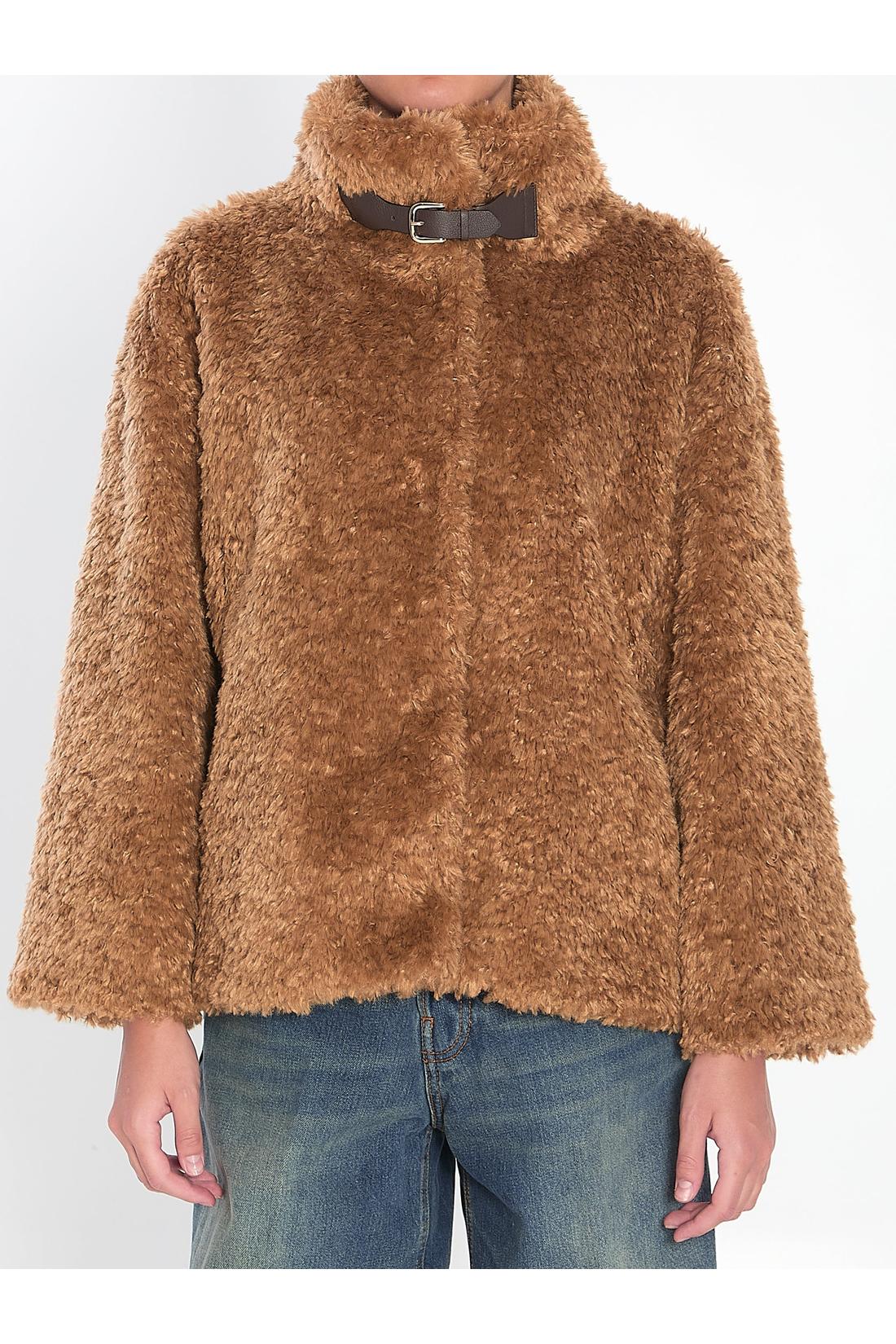 Eco-fur coat