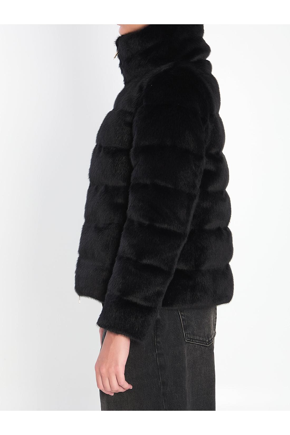 Eco-fur jacket