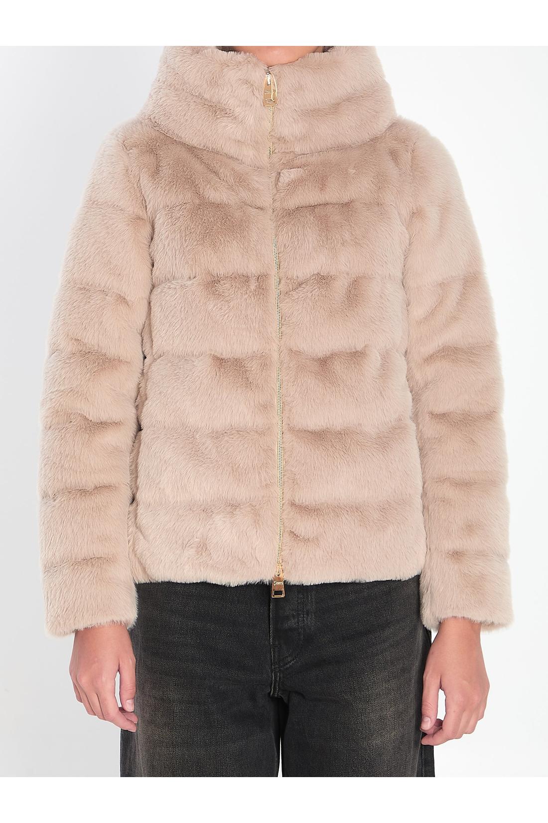 Eco-fur jacket