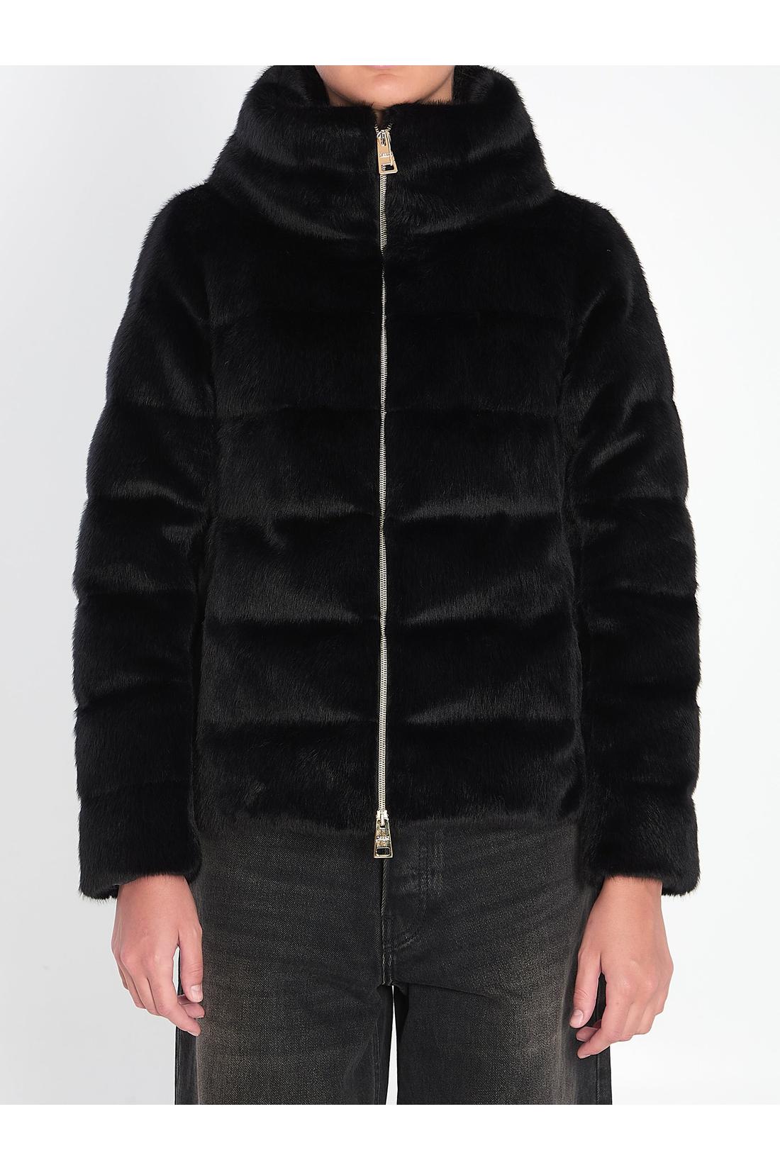 Eco-fur jacket