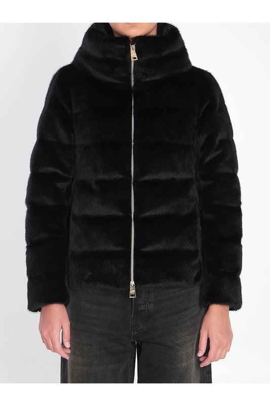 Eco-fur jacket