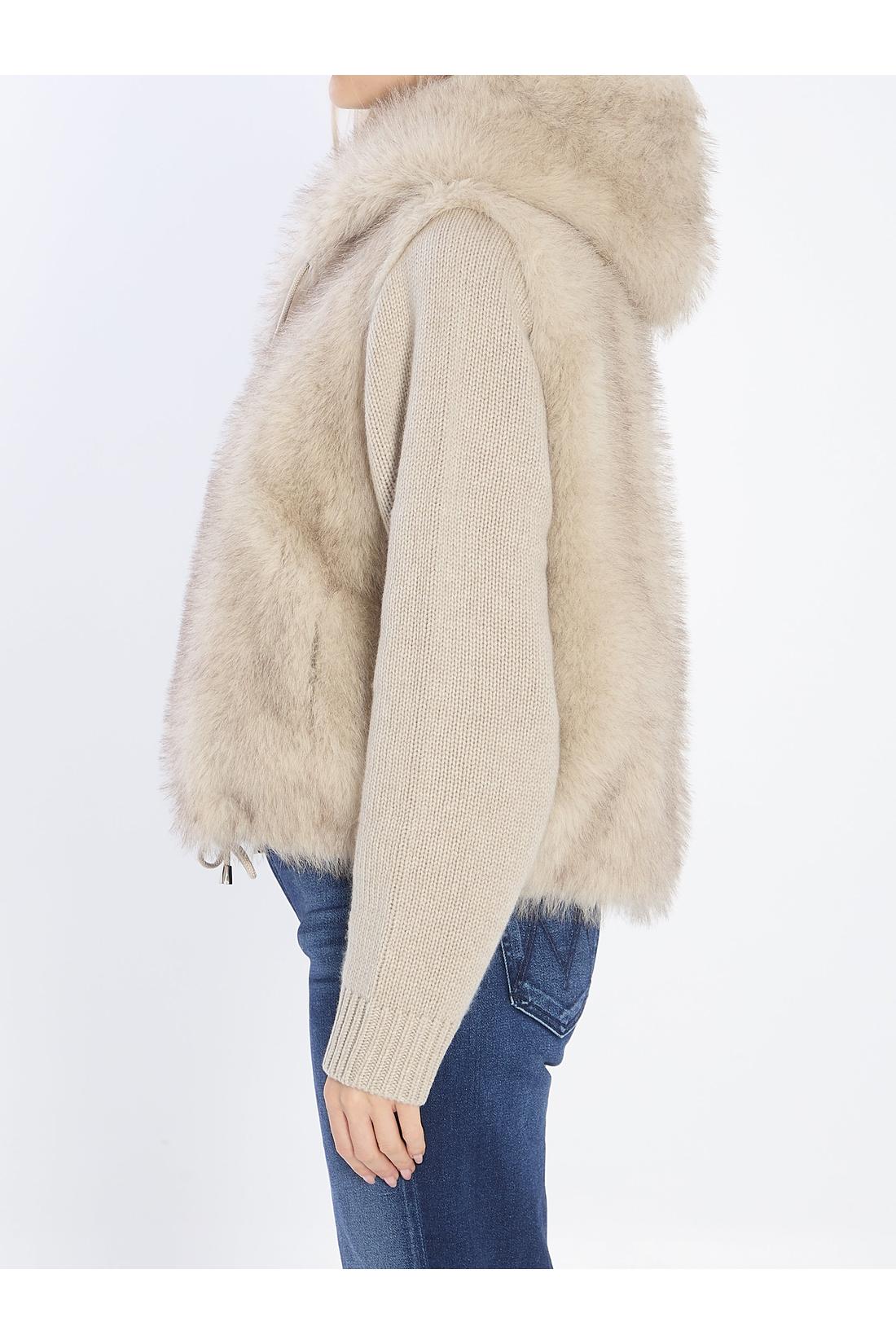 Eco-fur vest