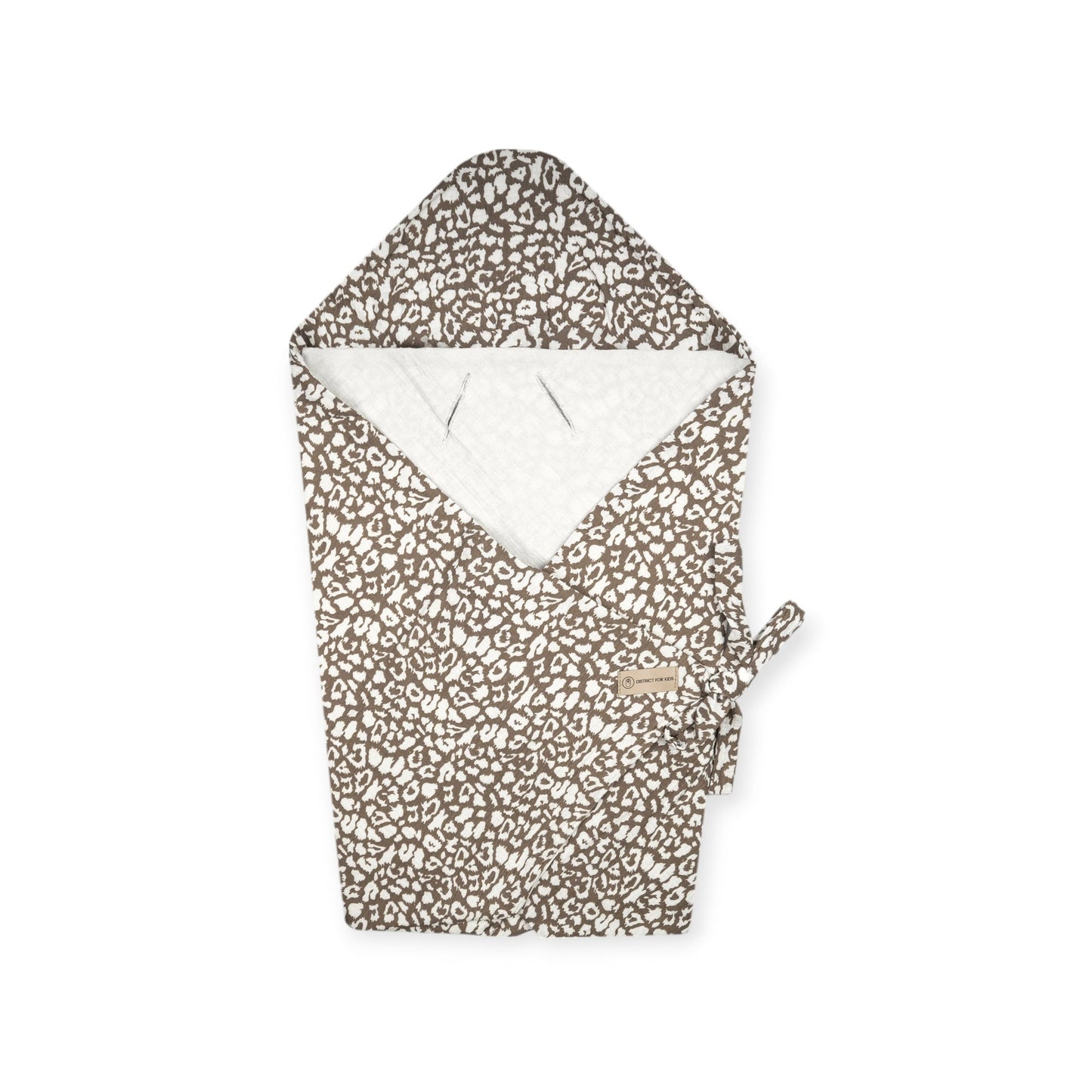 Einschlagdecke Musselin Leopard – Perfekt für Autoschale Ganzjährig