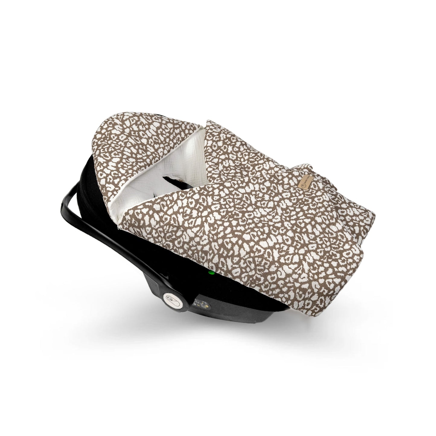 Einschlagdecke Musselin Leopard – Perfekt für Autoschale Ganzjährig