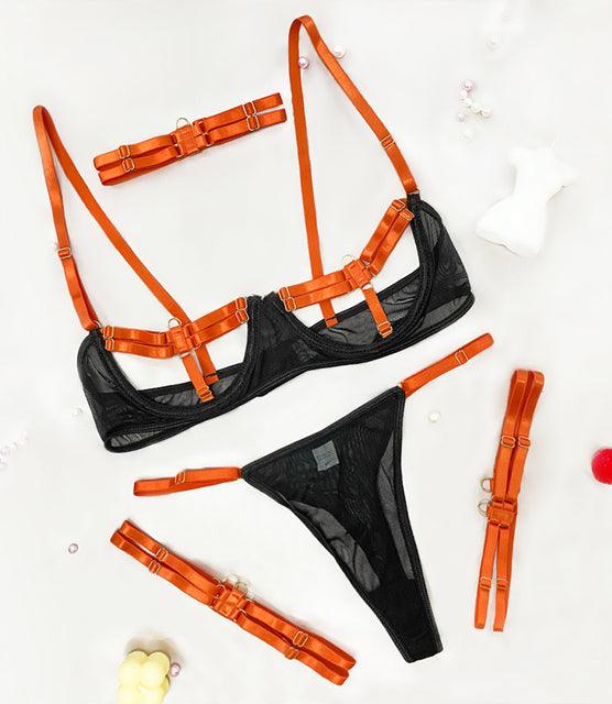 4-Piece Exotic Playsuit