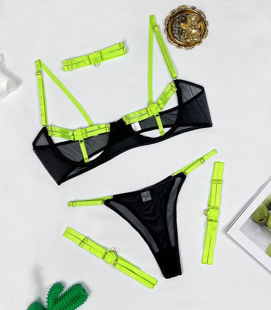 4-Piece Exotic Playsuit