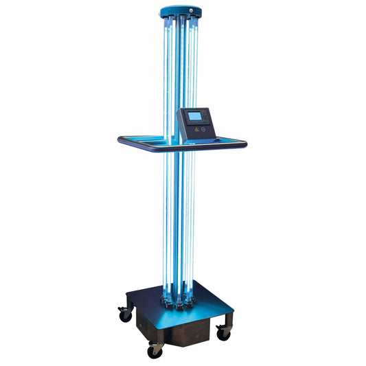 Novocal Mobiles 360°-Entkeimungsgerät mit UV-C-Technologie Sensor-Reichweite 4,2 Meter Material Ge | Packung (1 Stück)